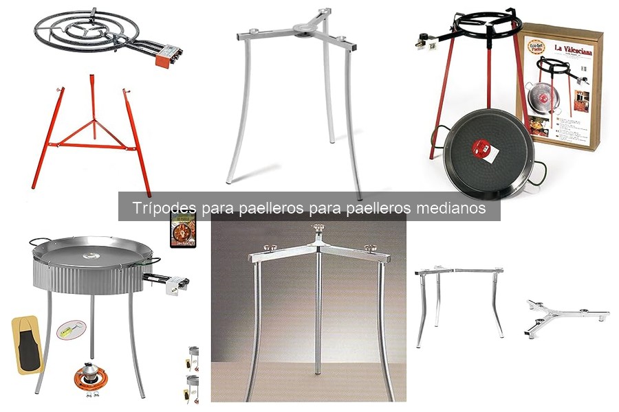 Ventajas de usar un trípode para paelleros medianos