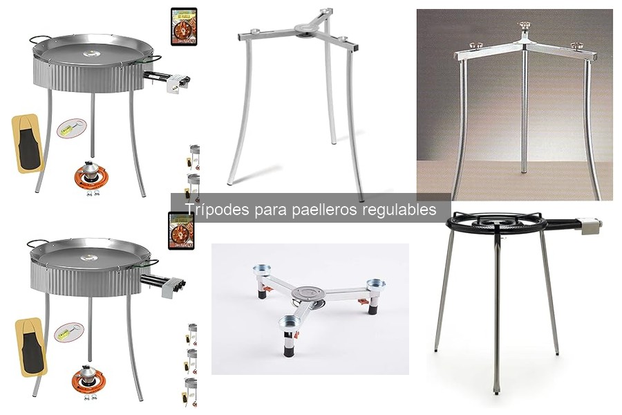 Ventajas de usar un trípode regulable para paelleros