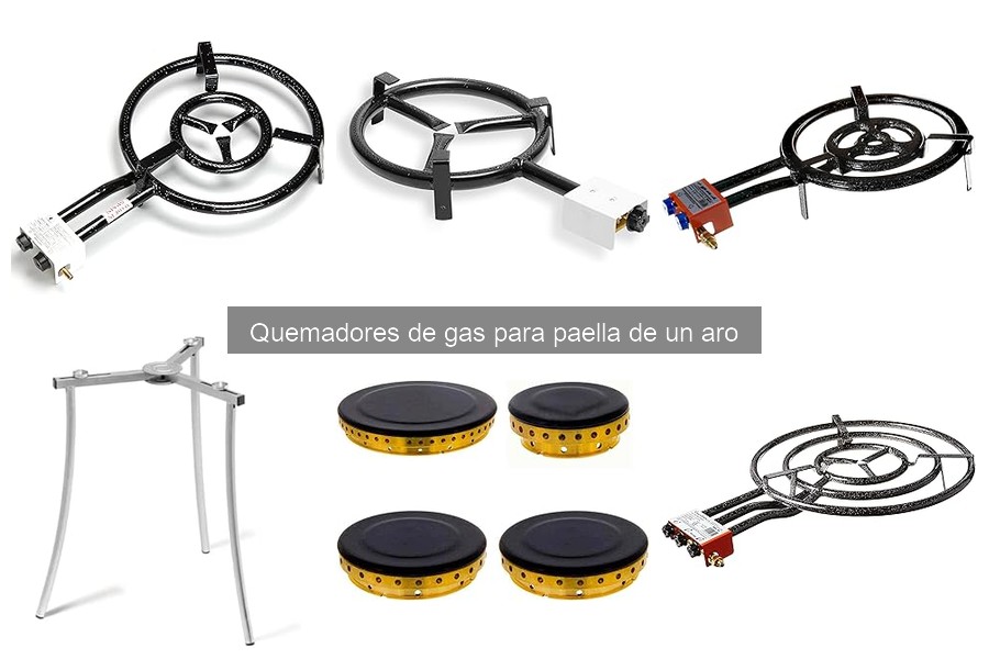 Ventajas del quemador de gas de un aro para paellas