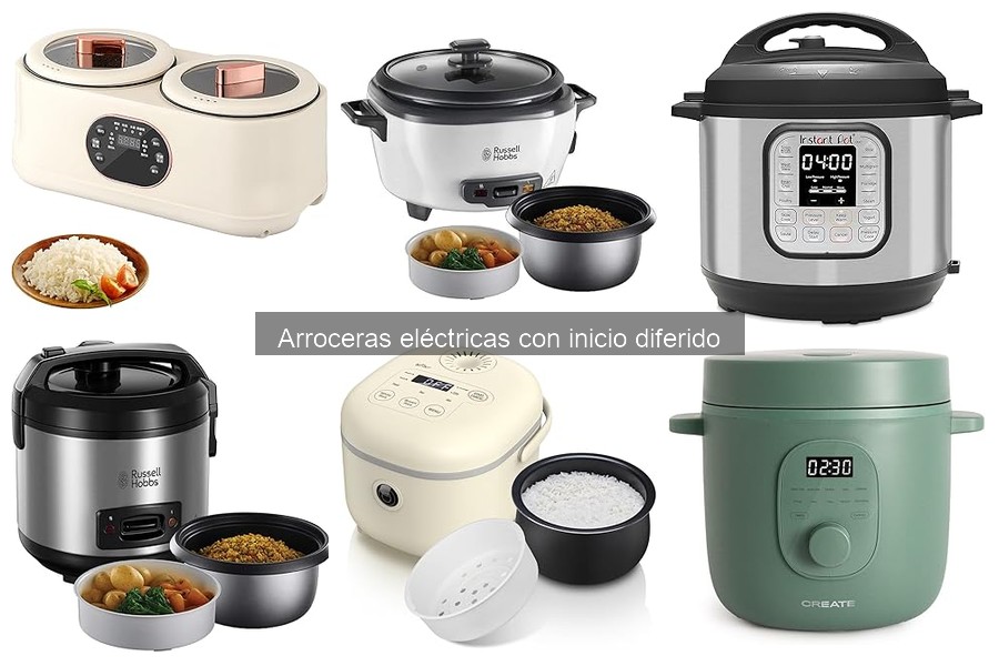Ventajas y desventajas de arroceras eléctricas con inicio diferido