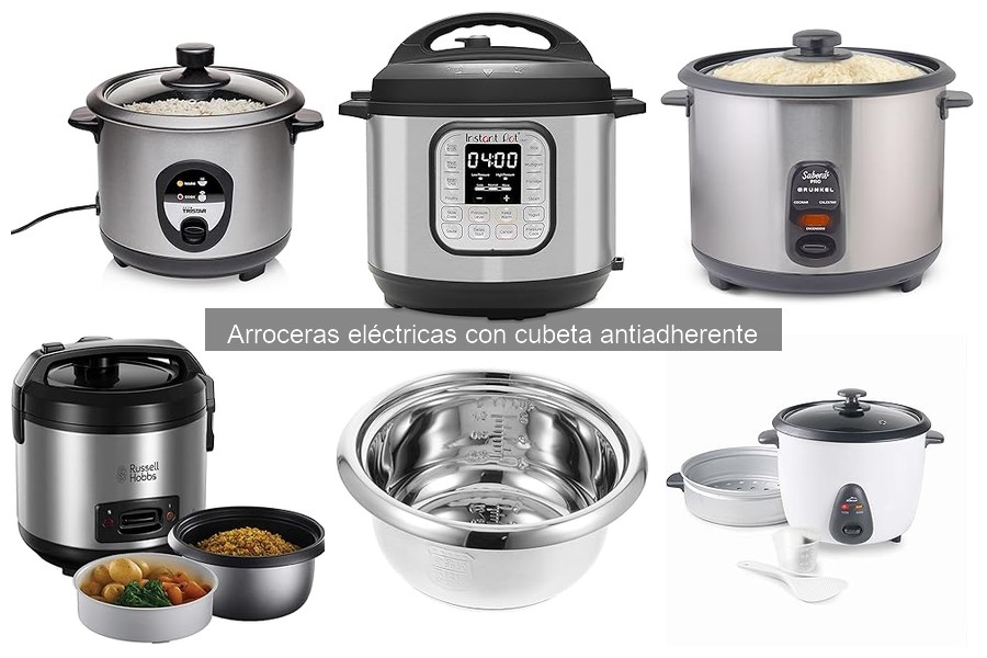Ventajas y desventajas de las arroceras eléctricas antiadherentes