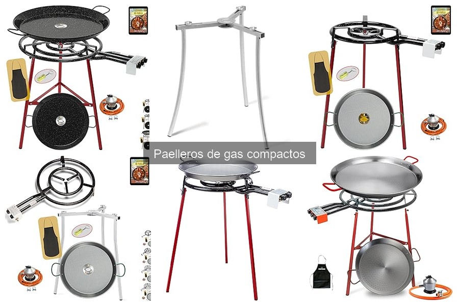 Ventajas y desventajas de los paelleros de gas compactos