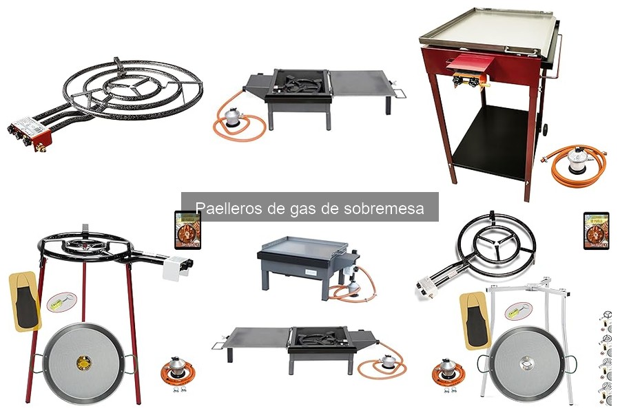 Ventajas y desventajas de los paelleros de gas de sobremesa