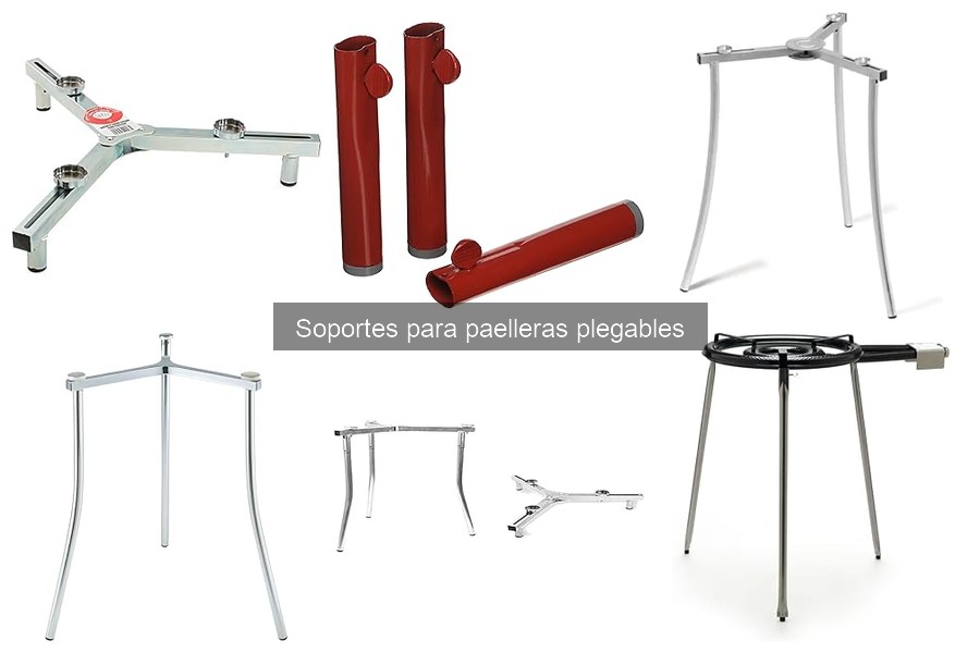 Ventajas y desventajas de los soportes para paelleras plegables