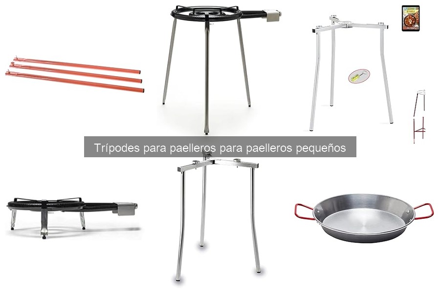 Ventajas y desventajas de los trípodes para paelleros