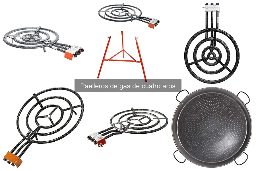 Ventajas y desventajas de paelleros de gas de cuatro aros