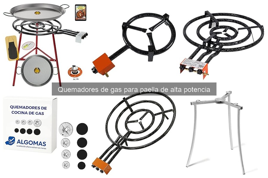 Ventajas y desventajas de quemadores de gas para paella